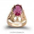 Rhodolite Garnet Ring