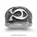 Alpha Omega Ichthus Ring