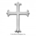 French Fleur Cross