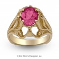 Pink Tourmaline Ring